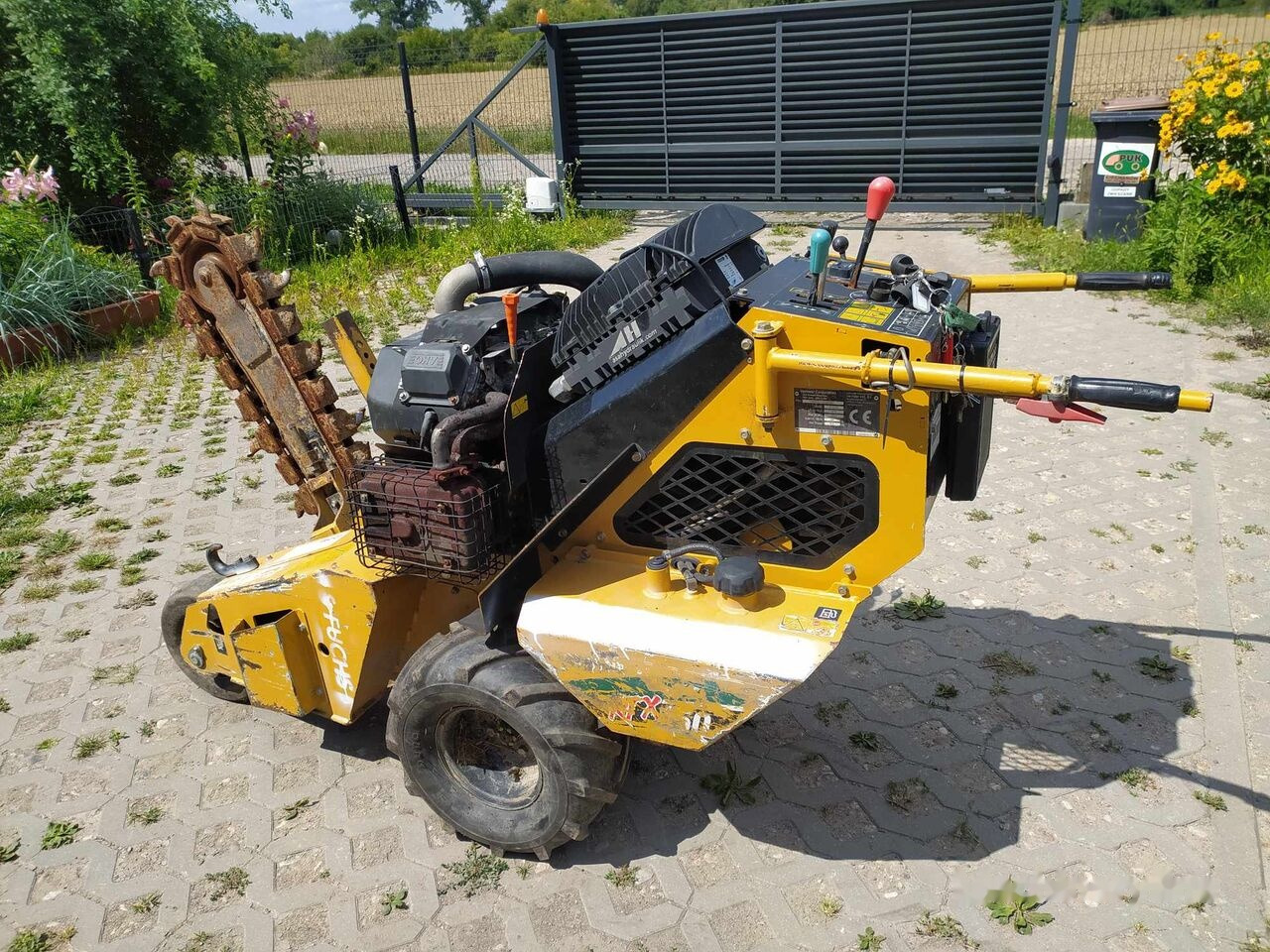 Vermeer RTX150 - Árokásó: 2 kép. Vermeer RTX150 - Árokásó: 2 kép.