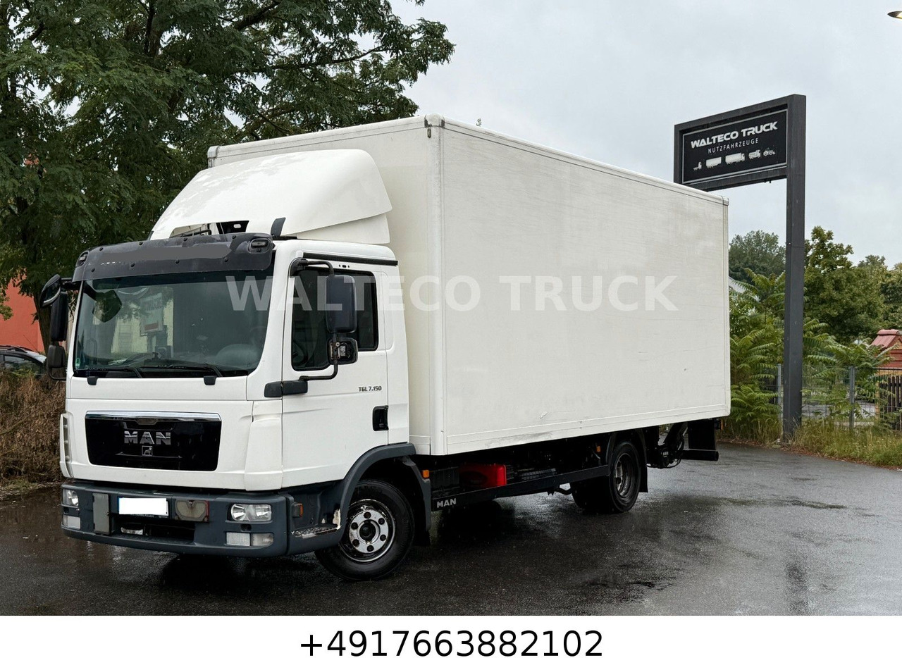 MAN TGL 7.150/Koffer 6m/Ladebordwand - Dobozos kisteherautó: 1 kép. MAN TGL 7.150/Koffer 6m/Ladebordwand - Dobozos kisteherautó: 1 kép.