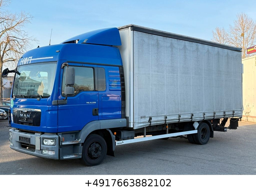 MAN TGL 8.220,NEU MOTOR/LBW/AHK/Schlafkab./6m - Ponyvás kisteherautó: 1 kép. MAN TGL 8.220,NEU MOTOR/LBW/AHK/Schlafkab./6m - Ponyvás kisteherautó: 1 kép.