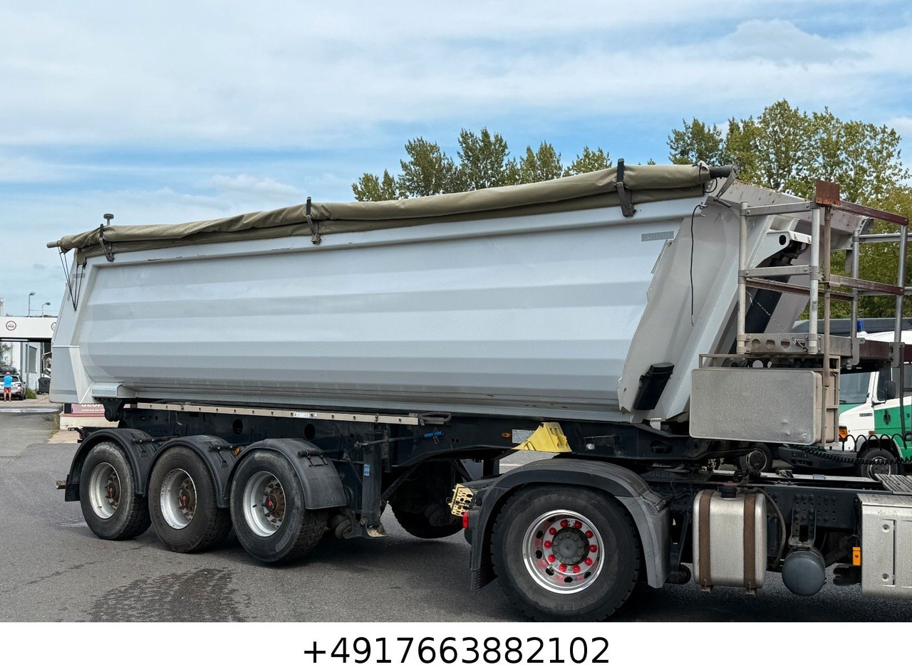 Meiller KISA 3/ 28m3/Liftachse 2 x Stück - Félpótkocsi billenőplatós: 2 kép. Meiller KISA 3/ 28m3/Liftachse 2 x Stück - Félpótkocsi billenőplatós: 2 kép.