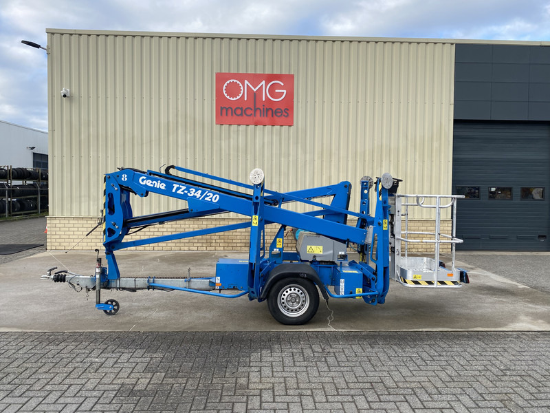 Genie TZ34/20, Aanhangwagen hoogwerker, 12 meter - Emelő: 1 kép. Genie TZ34/20, Aanhangwagen hoogwerker, 12 meter - Emelő: 1 kép.