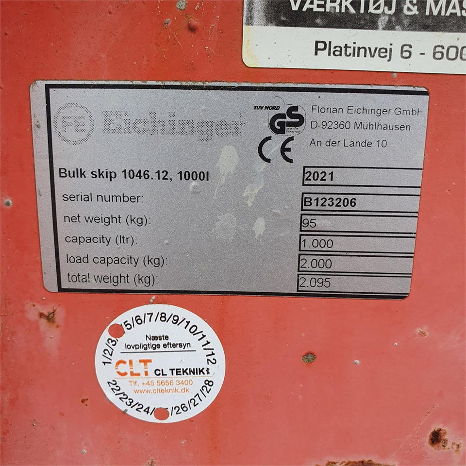 Eichinger 1000 liter - Betonkeverő: 5 kép. Eichinger 1000 liter - Betonkeverő: 5 kép.
