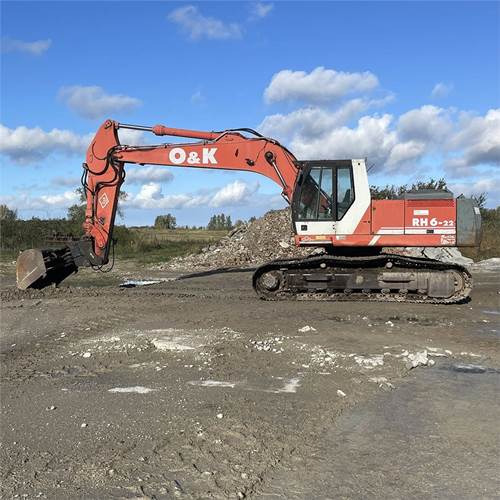 O&K RH6-22 - Lánctalpas kotró: 3 kép. O&K RH6-22 - Lánctalpas kotró: 3 kép.