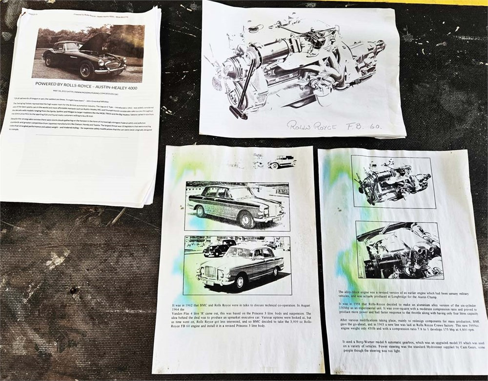 Rolls-Royce FB60 - Motor - Autó: 5 kép. Rolls-Royce FB60 - Motor - Autó: 5 kép.