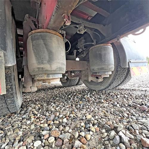 Dobozos felépítményű teherautó Scania R500: 37 kép.