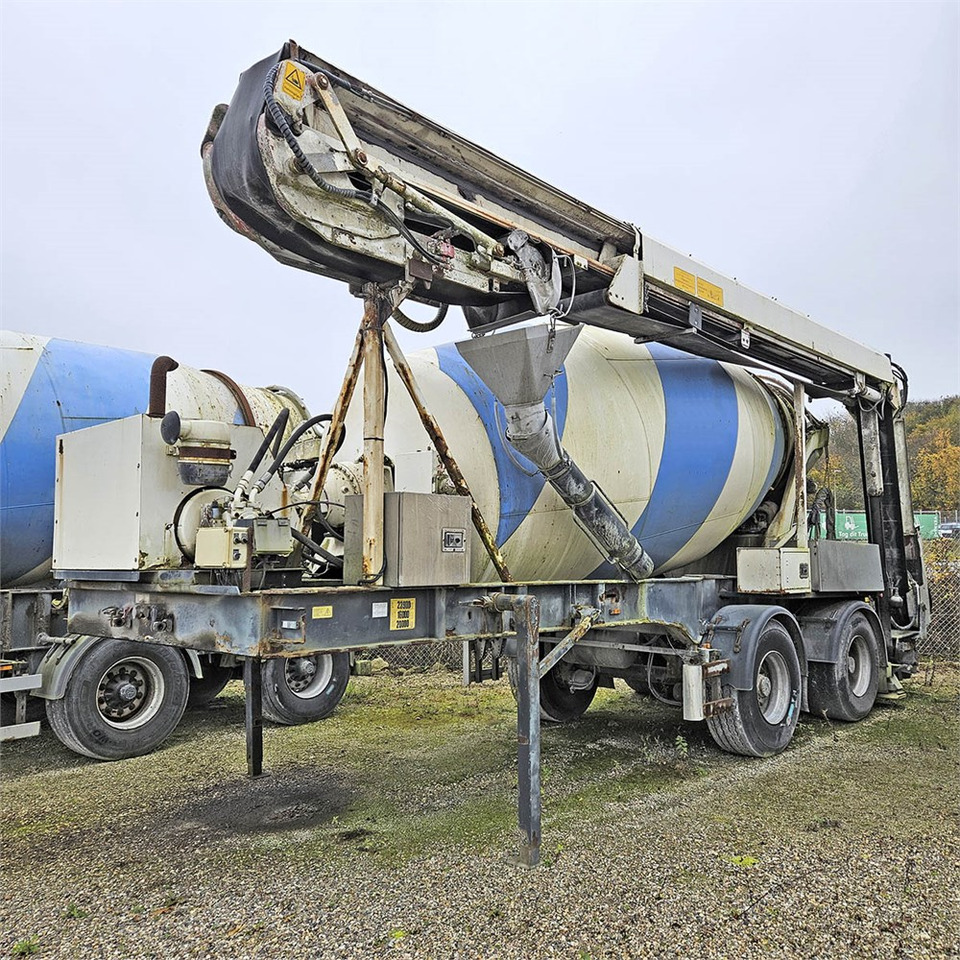 Schwing Stetter 10m3 - Betonkeverő félpótkocsi: 2 kép. Schwing Stetter 10m3 - Betonkeverő félpótkocsi: 2 kép.
