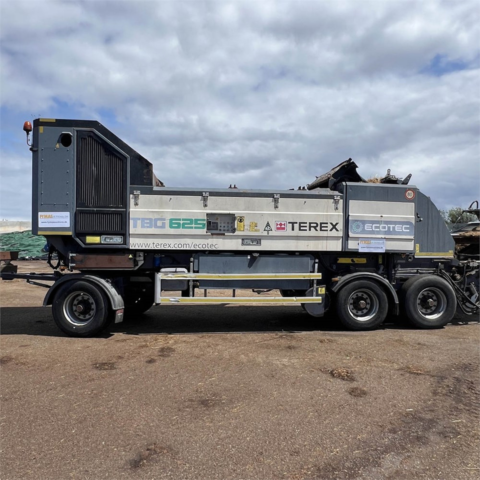 Terex Ecotec TBG 625 - Ipari aprítógép: 3 kép. Terex Ecotec TBG 625 - Ipari aprítógép: 3 kép.