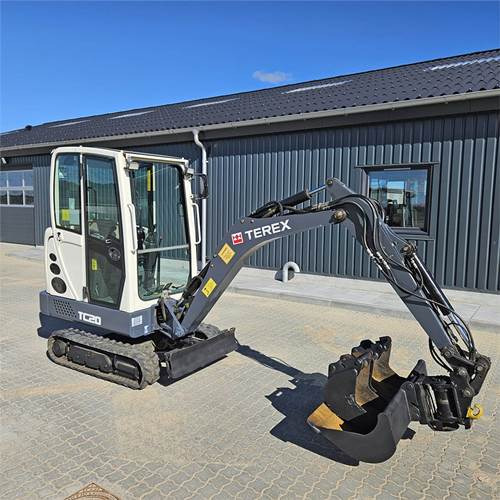 Terex TC20 - Minikotró: 1 kép. Terex TC20 - Minikotró: 1 kép.