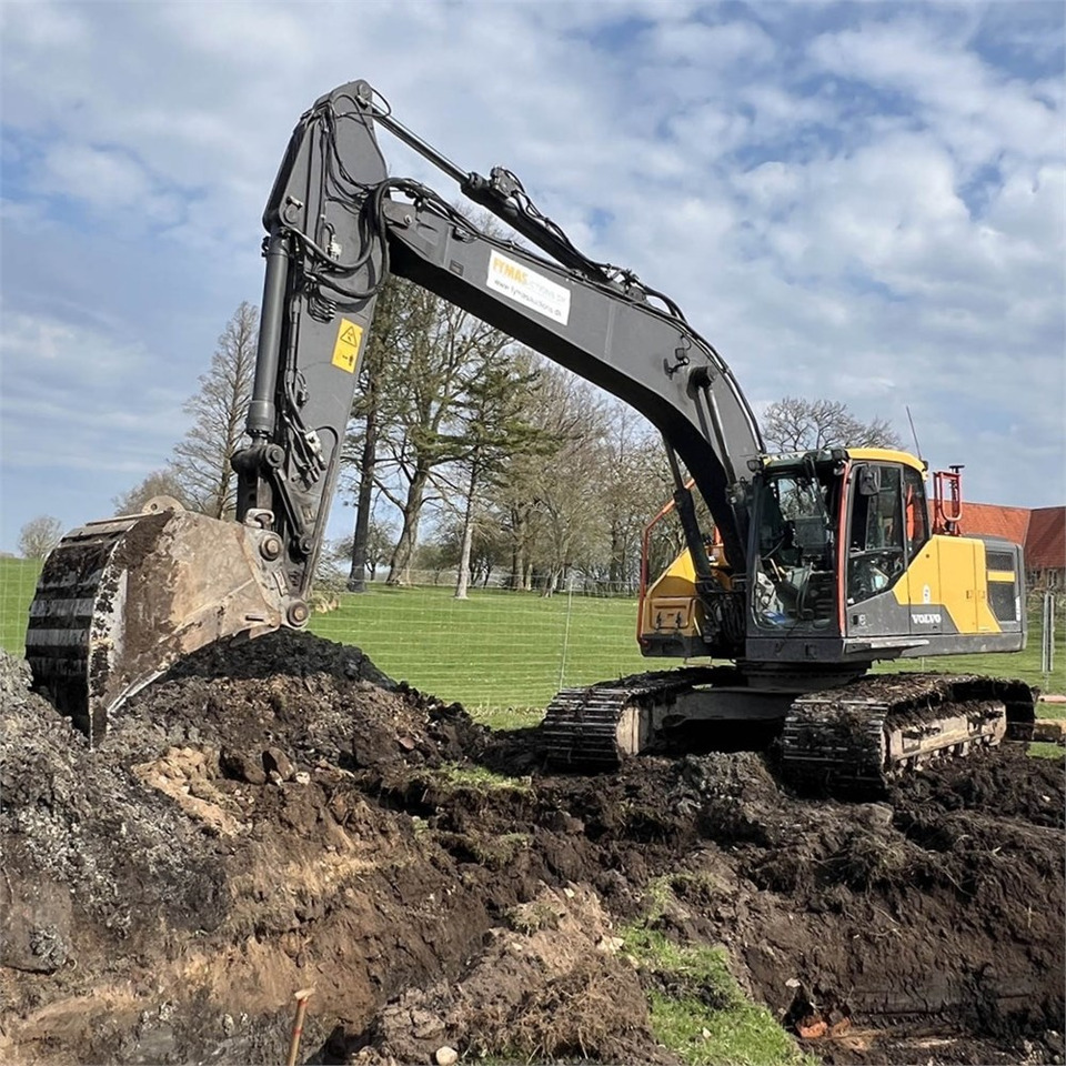 Volvo EC220 EL - Lánctalpas kotró: 4 kép. Volvo EC220 EL - Lánctalpas kotró: 4 kép.