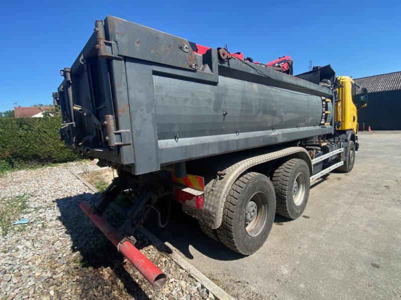 Scania G 440 - Billenőplatós teherautó, Darus autó: 5 kép. Scania G 440 - Billenőplatós teherautó, Darus autó: 5 kép.