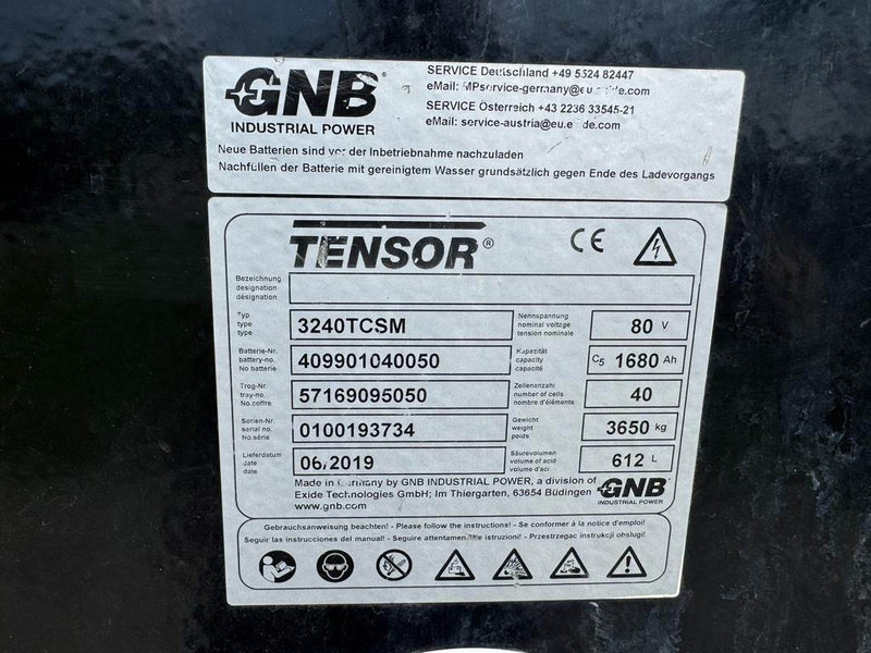 Kalmar ECF80-1100 - Elektromos targonca: 5 kép. Kalmar ECF80-1100 - Elektromos targonca: 5 kép.