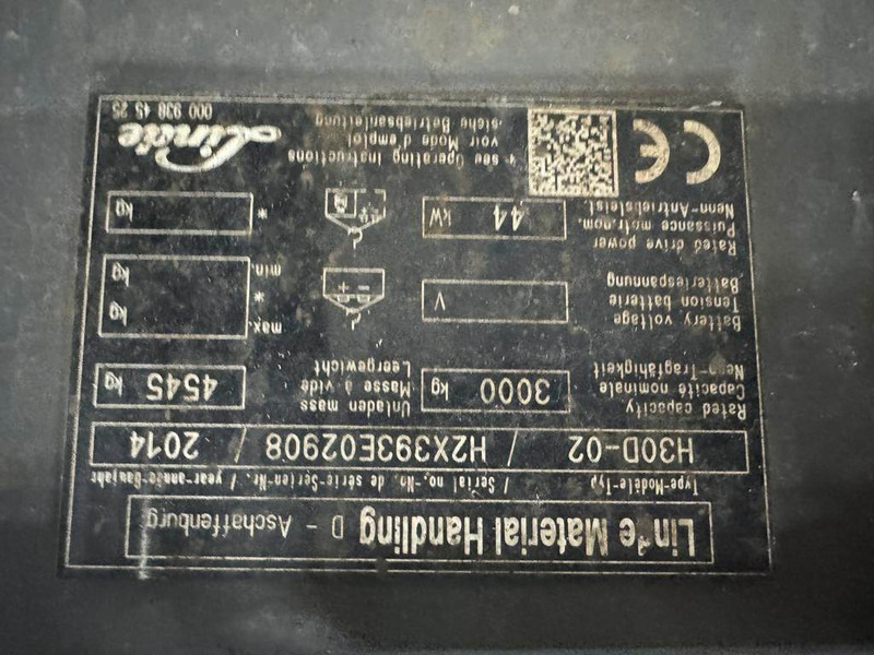 Dízel targonca Linde H30D-02: 7 kép.