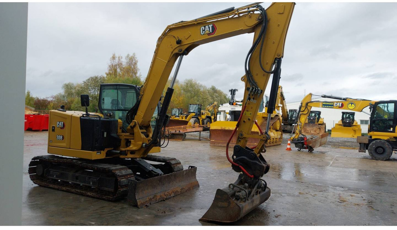 CAT 308-07CR - Lánctalpas kotró: 4 kép. CAT 308-07CR - Lánctalpas kotró: 4 kép.