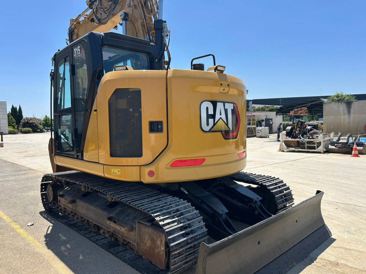 CAT 315 - Lánctalpas kotró: 3 kép. CAT 315 - Lánctalpas kotró: 3 kép.