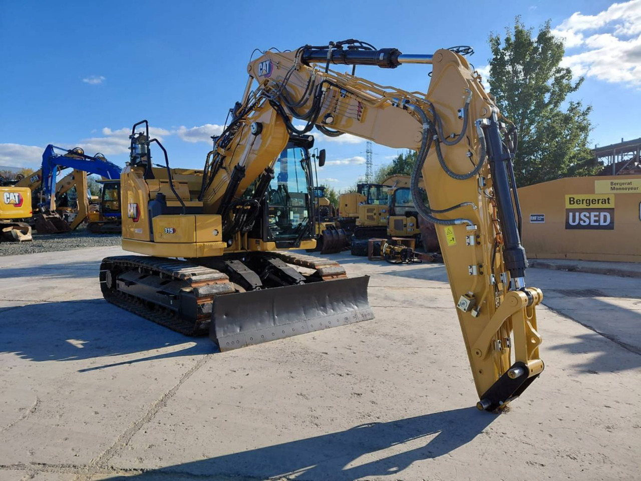 CAT 315 - Lánctalpas kotró: 1 kép. CAT 315 - Lánctalpas kotró: 1 kép.
