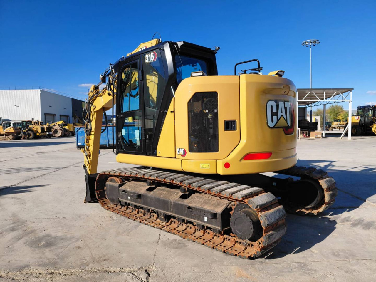 CAT 315 - Lánctalpas kotró: 5 kép. CAT 315 - Lánctalpas kotró: 5 kép.