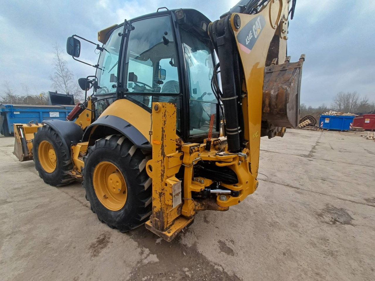 CAT 434E - Kotrórakodó: 4 kép. CAT 434E - Kotrórakodó: 4 kép.