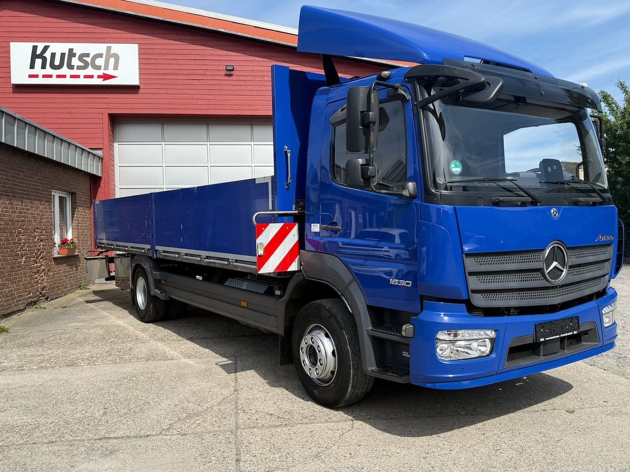 Platós teherautó Mercedes-Benz MB Atego 1630L / 1530L offene Pritsche: 18 kép.