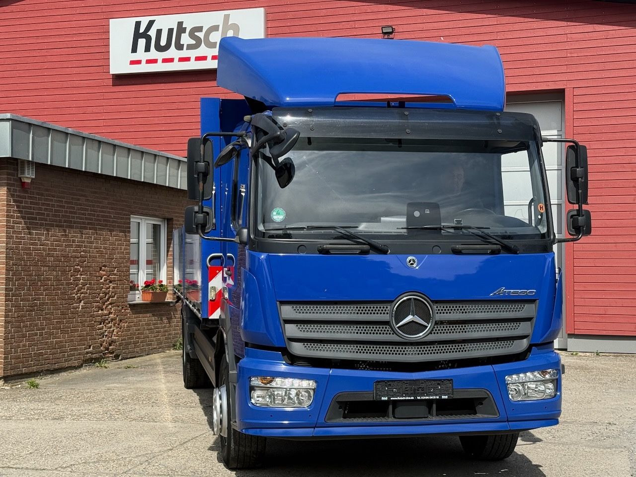 Platós teherautó Mercedes-Benz MB Atego 1630L / 1530L offene Pritsche: 10 kép.