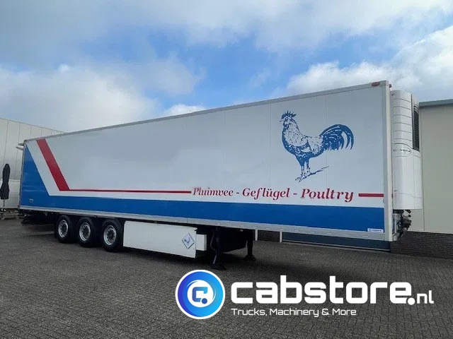 Kögel SVT 24-4 Koeloplegger Frigo trailer - Kuhlauflieger - Year 2018 - Doppelstock - Liftaxle- HOURS 4373 !! - CARRIER Vector 1950 - Good condition ! - Félpótkocsi hűtős: 1 kép. Kögel SVT 24-4 Koeloplegger Frigo trailer - Kuhlauflieger - Year 2018 - Doppelstock - Liftaxle- HOURS 4373 !! - CARRIER Vector 1950 - Good condition ! - Félpótkocsi hűtős: 1 kép.