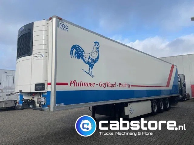Kögel SVT 24-4 Koeloplegger Frigo trailer - Kuhlauflieger - Year 2018 - Doppelstock - Liftaxle- HOURS 4373 !! - CARRIER Vector 1950 - Good condition ! - Félpótkocsi hűtős: 2 kép. Kögel SVT 24-4 Koeloplegger Frigo trailer - Kuhlauflieger - Year 2018 - Doppelstock - Liftaxle- HOURS 4373 !! - CARRIER Vector 1950 - Good condition ! - Félpótkocsi hűtős: 2 kép.