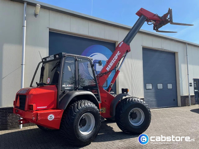 Manitou MLA 627 Turbo Powershift Telscopische wiellader - Verreiker - Telehandler radlader - Telescopic wheelloader - Year 1999 - Gumikerekes homlokrakodó: 3 kép. Manitou MLA 627 Turbo Powershift Telscopische wiellader - Verreiker - Telehandler radlader - Telescopic wheelloader - Year 1999 - Gumikerekes homlokrakodó: 3 kép.