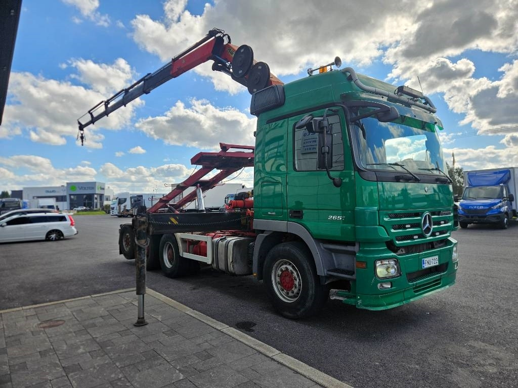 Mercedes-Benz Actros 2651 Palfinger PK20002 - Darus autó: 2 kép. Mercedes-Benz Actros 2651 Palfinger PK20002 - Darus autó: 2 kép.