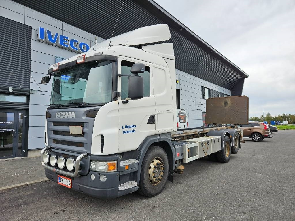 Scania G420 6x2*4 - Cserefelépítményes teherautó: 1 kép. Scania G420 6x2*4 - Cserefelépítményes teherautó: 1 kép.