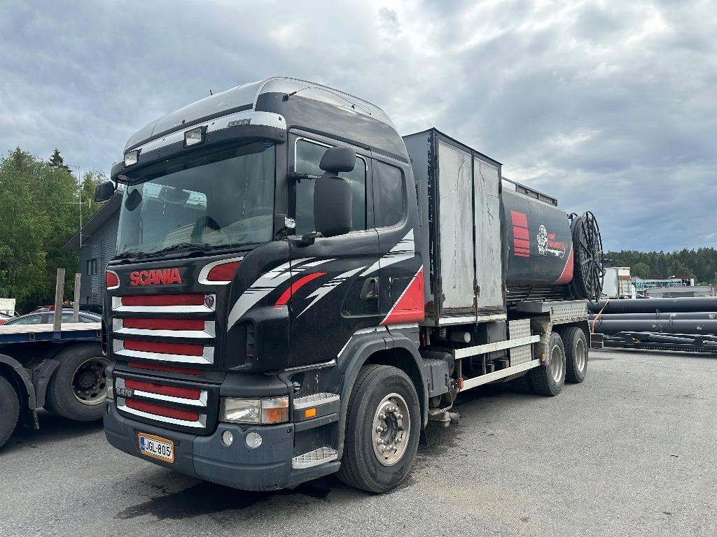 Scania R470 6x2 - Szippantós autó: 1 kép. Scania R470 6x2 - Szippantós autó: 1 kép.