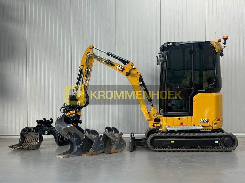 Caterpillar 302 CR Vol opties !! Engcon Draaikantelstuk - Minikotró: 1 kép. Caterpillar 302 CR Vol opties !! Engcon Draaikantelstuk - Minikotró: 1 kép.