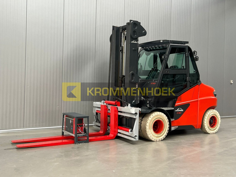 Linde E 80-900 - Elektromos targonca: 2 kép. Linde E 80-900 - Elektromos targonca: 2 kép.