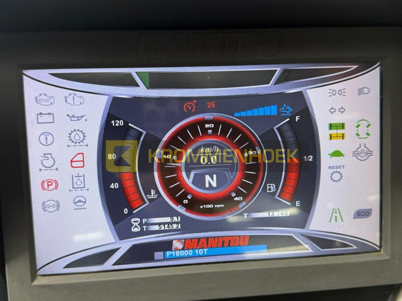 Teleszkópos rakodó Manitou MHT 10180: 17 kép.