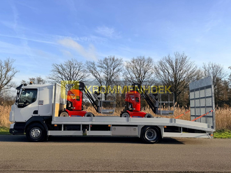 Renault D 14T Machine transporter NIEUW - Platós teherautó: 4 kép. Renault D 14T Machine transporter NIEUW - Platós teherautó: 4 kép.