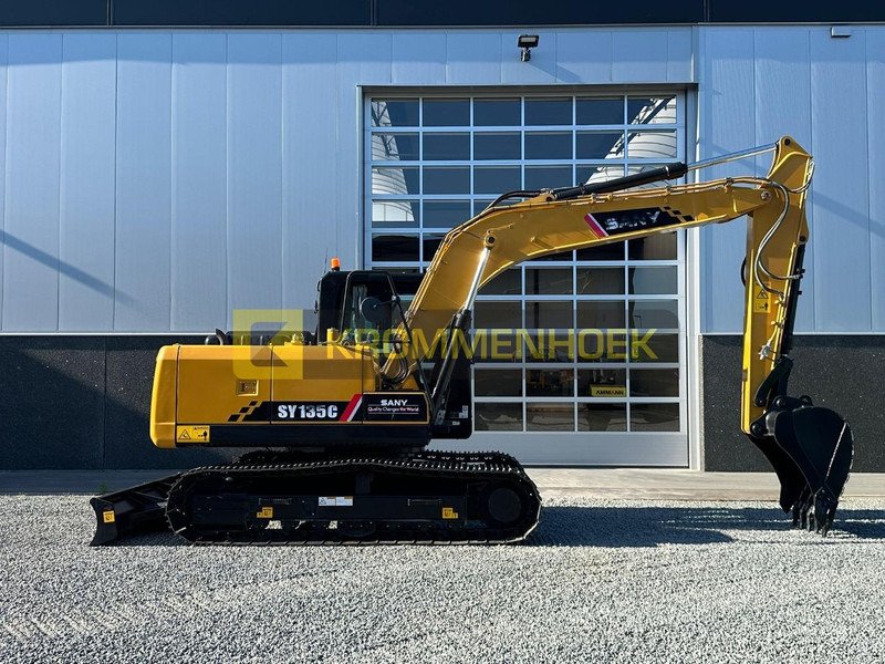 Sany SY 135 C - Lánctalpas kotró: 5 kép. Sany SY 135 C - Lánctalpas kotró: 5 kép.