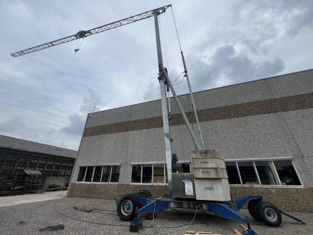 Soima Construction crane SOIMA SGH 19x28 - 28 mete - Toronydaru: 1 kép. Soima Construction crane SOIMA SGH 19x28 - 28 mete - Toronydaru: 1 kép.