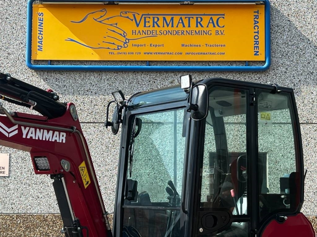 Yanmar SV26, quick bucket release, 294 hours, 2022! - Minikotró: 4 kép. Yanmar SV26, quick bucket release, 294 hours, 2022! - Minikotró: 4 kép.