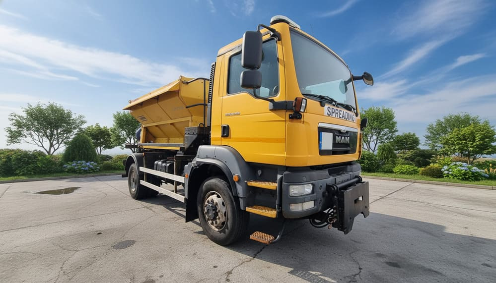 MAN tGM 18.250 - Hóeltakarító gép: 1 kép. MAN tGM 18.250 - Hóeltakarító gép: 1 kép.