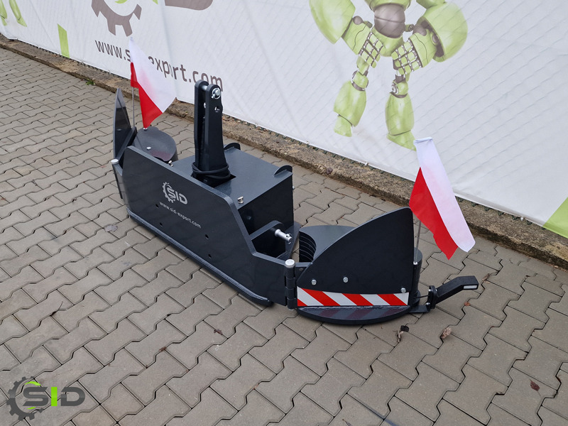 SID AGRIBUMPER / FRONTGEWICHT Frontbalast Stahlgewicht 430 KG - Ellensúly - Traktor: 4 kép. SID AGRIBUMPER / FRONTGEWICHT Frontbalast Stahlgewicht 430 KG - Ellensúly - Traktor: 4 kép.