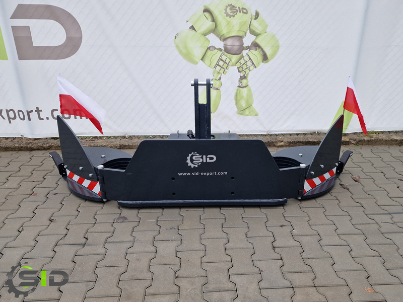 SID AGRIBUMPER / FRONTGEWICHT Frontbalast Stahlgewicht 430 KG - Ellensúly - Traktor: 3 kép. SID AGRIBUMPER / FRONTGEWICHT Frontbalast Stahlgewicht 430 KG - Ellensúly - Traktor: 3 kép.