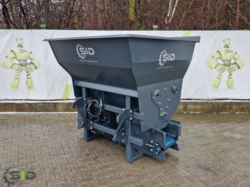 SID EINSTREUGERÄT MIT BAND / FUTTERVERTEILER / Bedding Bucket / Pailleuse 1,0m 0,8m3 - Rakodókanál - Mezőgazdasági gépek: 5 kép. SID EINSTREUGERÄT MIT BAND / FUTTERVERTEILER / Bedding Bucket / Pailleuse 1,0m 0,8m3 - Rakodókanál - Mezőgazdasági gépek: 5 kép.
