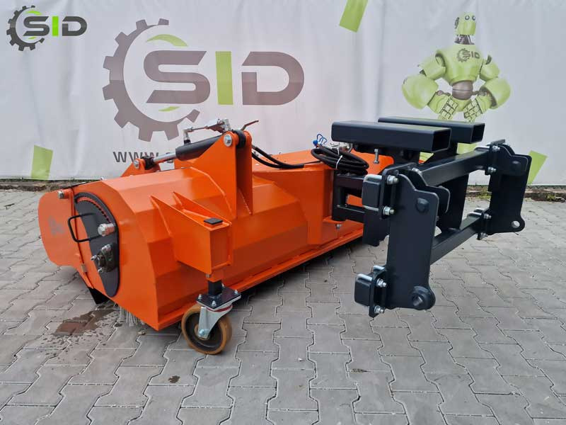 Új Utcaseprő gép SID KEHRMASCHINE / Balayeuse / Sweeper 1,2 M: 11 kép.