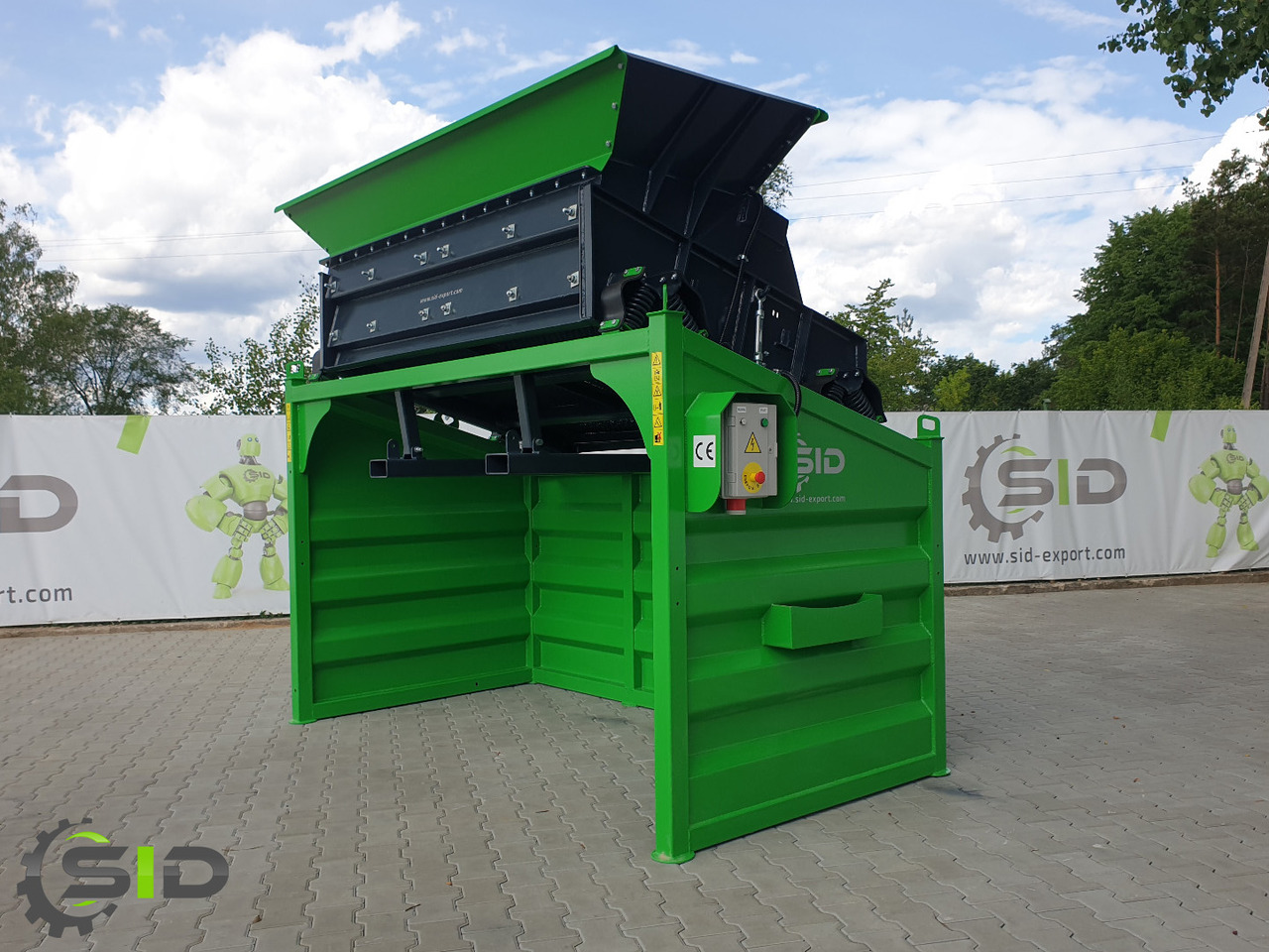 SID RÜTTELSIEB 2 FRAKTIONEN SIEBANLAGE / Vibrating Screen - Osztályozó berendezés: 1 kép. SID RÜTTELSIEB 2 FRAKTIONEN SIEBANLAGE / Vibrating Screen - Osztályozó berendezés: 1 kép.