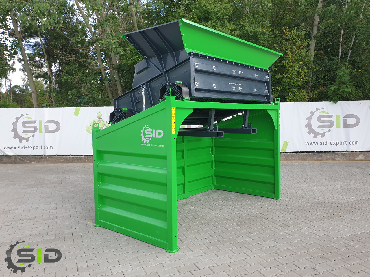 SID Siebanlage / Rüttelsieb / Vibrating Screen / Crible vibrant - Osztályozó berendezés: 4 kép. SID Siebanlage / Rüttelsieb / Vibrating Screen / Crible vibrant - Osztályozó berendezés: 4 kép.