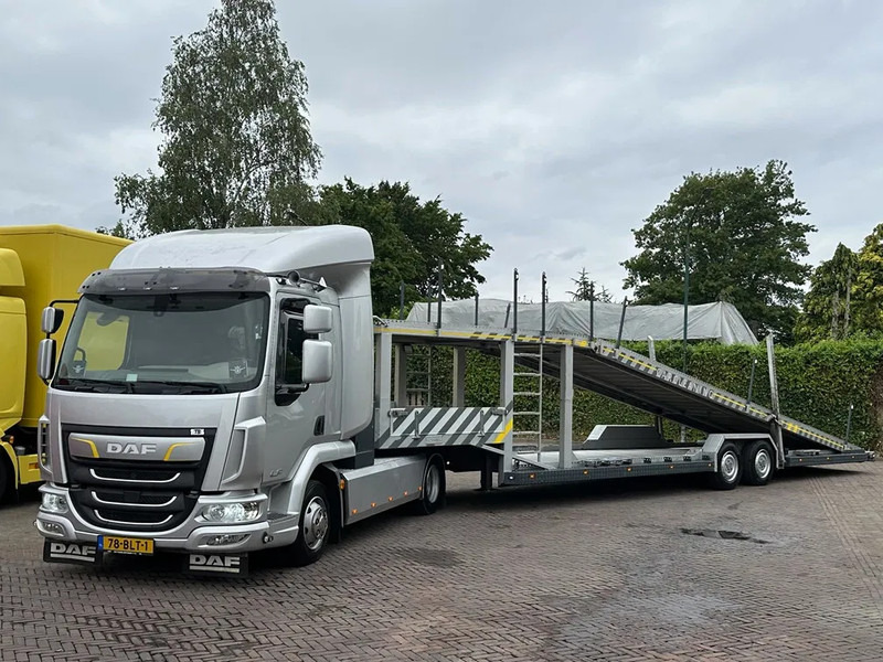 DAF LF 230 Autotransporter Showtruck 4/5 Loader 3 Seats Camera - Autószállító teherautó: 1 kép. DAF LF 230 Autotransporter Showtruck 4/5 Loader 3 Seats Camera - Autószállító teherautó: 1 kép.