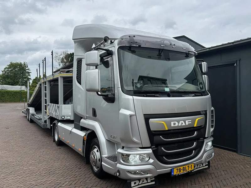 DAF LF 230 Autotransporter Showtruck 4/5 Loader 3 Seats Camera - Autószállító teherautó: 2 kép. DAF LF 230 Autotransporter Showtruck 4/5 Loader 3 Seats Camera - Autószállító teherautó: 2 kép.