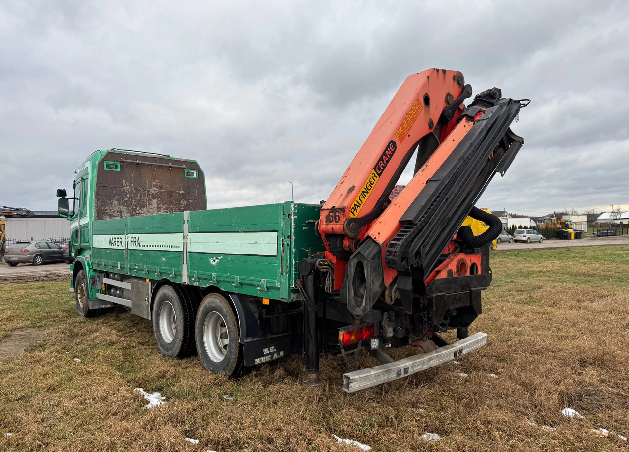 SCANIA R580 V8 6X4 Palfinger PK 23002 rotator - Darus autó: 3 kép. SCANIA R580 V8 6X4 Palfinger PK 23002 rotator - Darus autó: 3 kép.