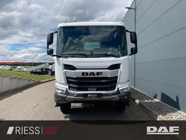 DAF XD 450 FAD 8x4 Meiller Trigenius Bordmatik - Billenőplatós teherautó: 2 kép. DAF XD 450 FAD 8x4 Meiller Trigenius Bordmatik - Billenőplatós teherautó: 2 kép.