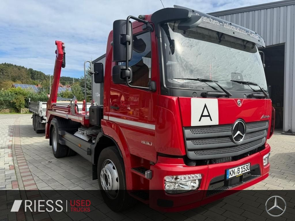 Mercedes-Benz Atego 1630 Meiller Absetzkipper Anhängerhydrauli - Billenőplatós teherautó: 2 kép. Mercedes-Benz Atego 1630 Meiller Absetzkipper Anhängerhydrauli - Billenőplatós teherautó: 2 kép.