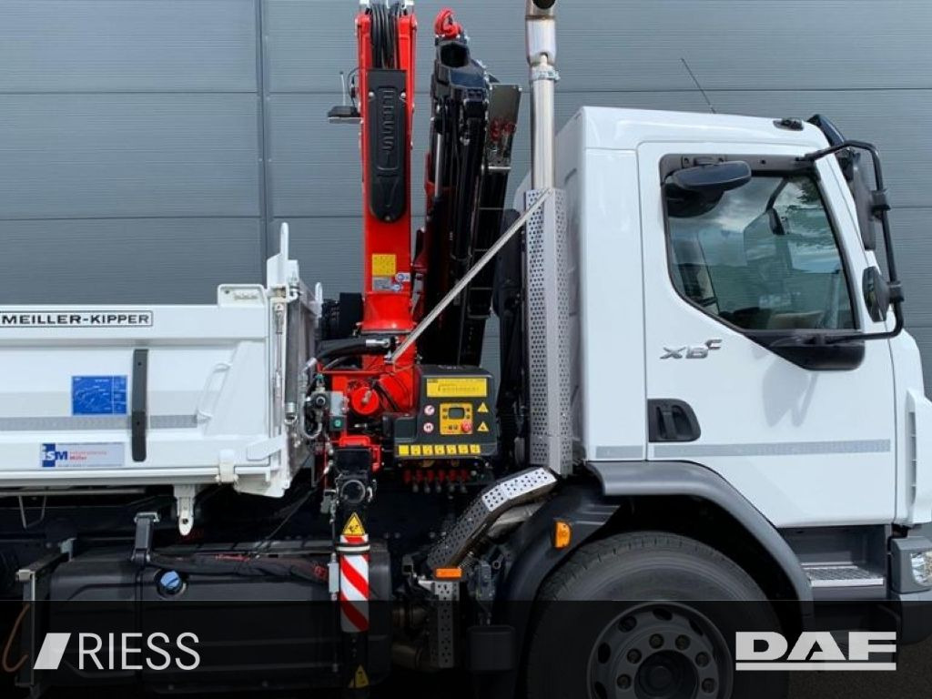 DAF XBC 290 FA Kran / Kipper - Teherautó: 5 kép. DAF XBC 290 FA Kran / Kipper - Teherautó: 5 kép.