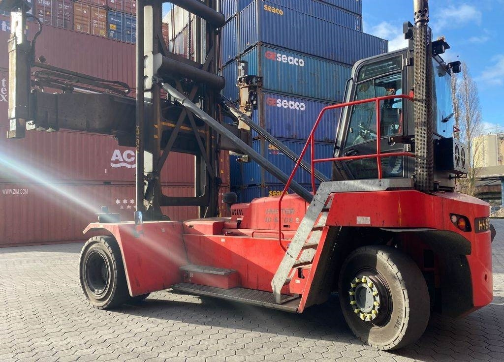Hyster H10XM-ECD8 - Konténer targoncá: 5 kép. Hyster H10XM-ECD8 - Konténer targoncá: 5 kép.